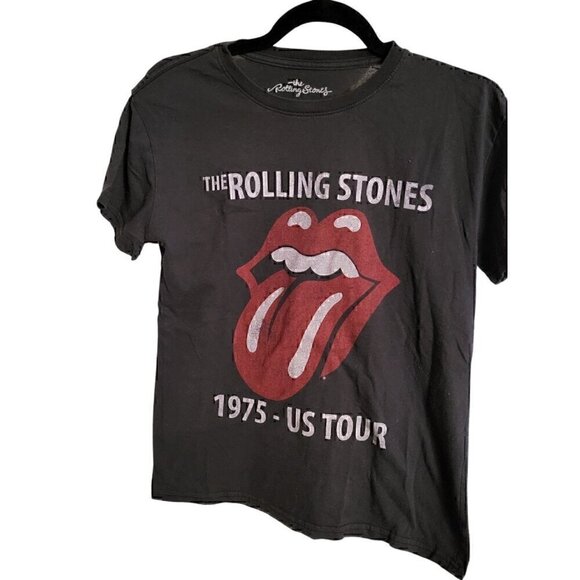 2020 The Rolling Stones 1975 US Concert Tour Graphic T Shirt Size Small  Black. - Picture 1 of 5